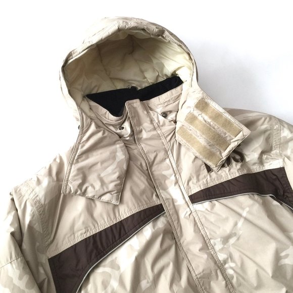 Men's Khaki Camo Snow Jacket, Triple Five Soul Men's US Size S, Brand New - Picture 3 of 13